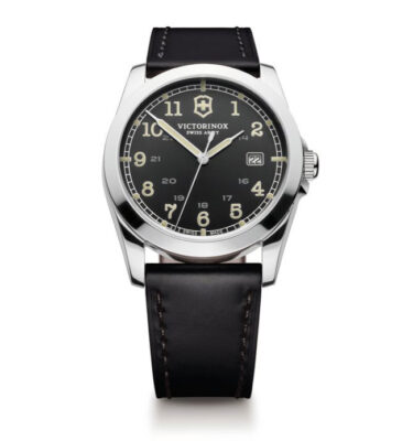 Victorinox Swiss Army – 241584 – Infantry, Dark Grey Dial, Black Strap
