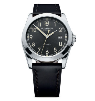 Victorinox Swiss Army – 241586 – Infantry Mechanical, Dark Grey Dial, Black Strap