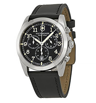 Victorinox Swiss Army – 241588 – Infantry Chrono, Dark Grey Dial, Black Strap