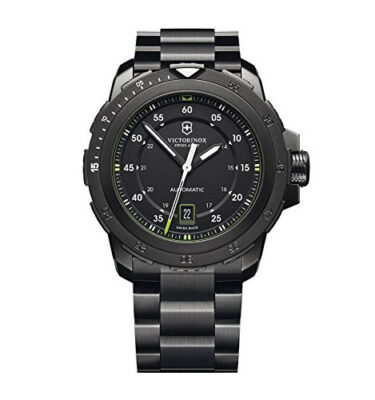 Victorinox Swiss Army – 241684 – Alpnach Mechanical, Black, Bracelet