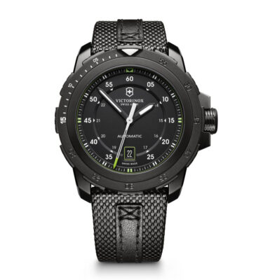 Victorinox Swiss Army – 241685 – Alpnach Mechanical, Black, Strap