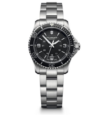 Victorinox Swiss Army – 241701 – Maverick Small, (Gen 3) Black Dial, Bracelet