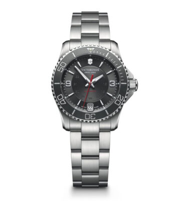 Victorinox Swiss Army – 241708 – Maverick Small (Gen 3), Dark Grey, Bracelet
