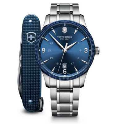 Victorinox Swiss Army – 241711.1 – Alliance, Blue (with knife), Bracelet