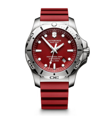 Victorinox Swiss Army – 241736 – I.N.O.X. Professional Diver, Red, Strap