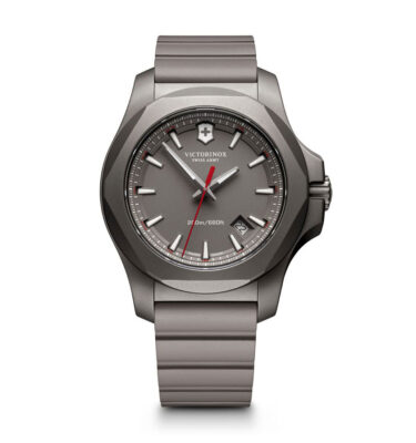 Victorinox Swiss Army – 241757 – I.N.O.X. Titanium Grey, Grey Strap
