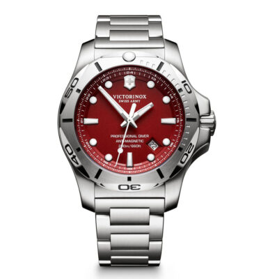 Victorinox Swiss Army – 241783 – I.N.O.X. Professional Diver, Red, Bracelet