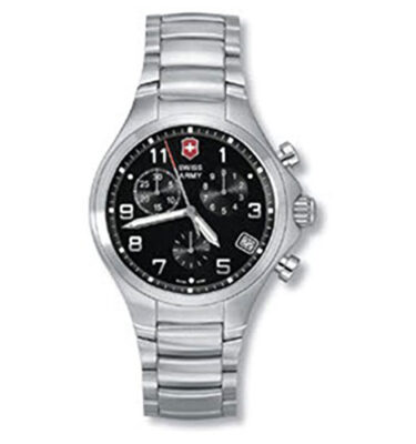 Victorinox Swiss Army – 24332 – Base Camp Chrono (Gen 1), Black Dial, Bracelet