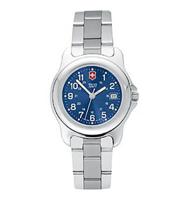 Victorinox Swiss Army – 24339 – Officer’s Small, Blue Dial, Bracelet