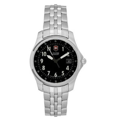 Victorinox Swiss Army – 24450 – Odyssey Mid-Size, Black Dial, Bracelet