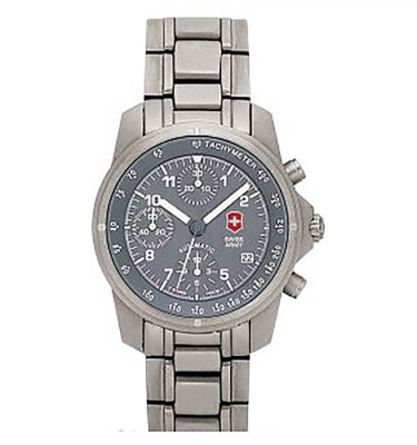 Victorinox Swiss Army – 24471 – SAF 9G-500 Swiss Air Force Titanium Chronograph, Bracelet