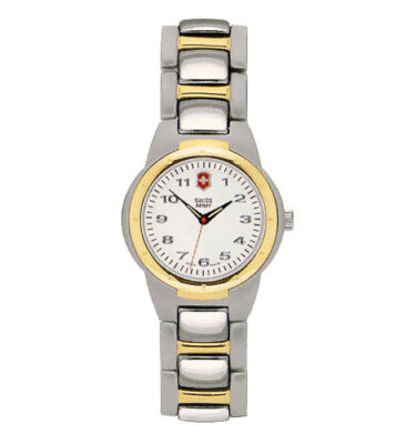 Victorinox Swiss Army – 24477 – Valiant XS Two-Tone Extra Small, White Dial, Bracelet