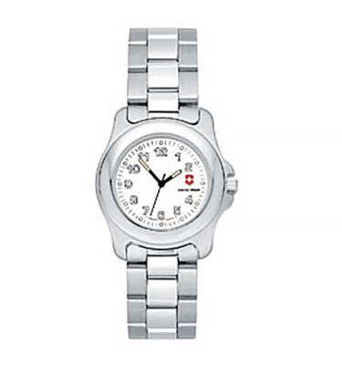 Victorinox Swiss Army – 24517 – Officer’s Small, White Dial, Bracelet