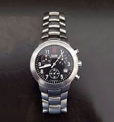 Victorinox Swiss Army – 24524 – Maverick Chrono (Gen 1), Black Dial, Bracelet