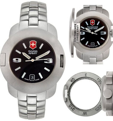 Victorinox Swiss Army – 24534 – SC 1000 Solar Compass Quartz, Bracelet