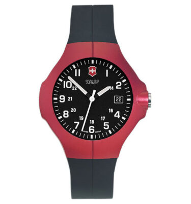 Victorinox Swiss Army – 24647 – Startech 1000, Red Case, Black Dial