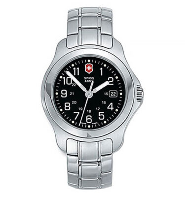 Victorinox Swiss Army – 24683 – Officer’s LS, Black Dial, Bracelet