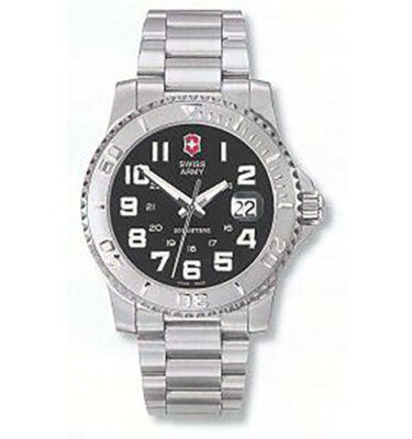 Victorinox Swiss Army – 24702 – Maverick II 200M, Black Dial, Bracelet