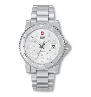 Victorinox Swiss Army – 24703 – Maverick II 200M, Silver Dial, Bracelet