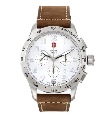Victorinox Swiss Army – 24784 – Airboss Mach 6 Mechanical, Silver Dial and Bezel