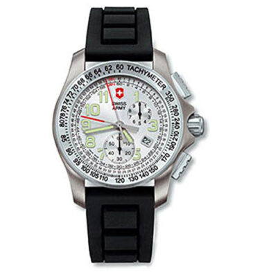 Victorinox Swiss Army – 24789 – Ground Force 60/60 Chrono Silver, Strap