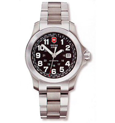 Victorinox Swiss Army – 24791 – Ground Force Mechanical Black, Bracelet