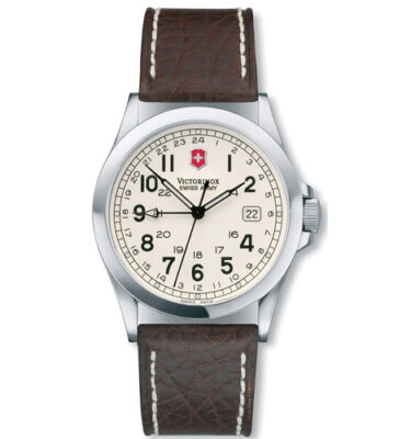 Victorinox Swiss Army – 24799 – Infantry 2 Time Zone GMT, Cream Dial