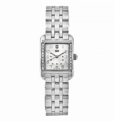 Victorinox Swiss Army – 24850 – Alliance Rectangle Small, Diamond Bezel, Bracelet
