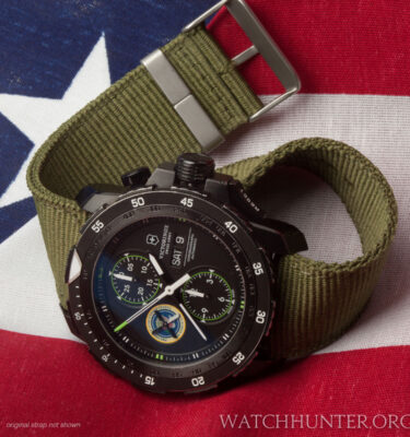 Victorinox Swiss Army – 249045 – Alpnach Mechanical Chrono PVD Airforce One Limited Edition 2011 (77 made)