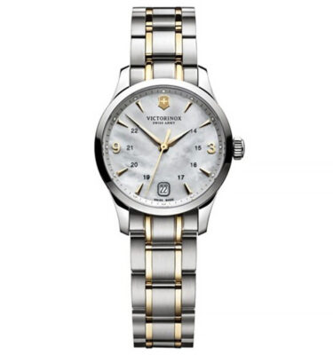 Victorinox Swiss Army – 249062 – Alliance Two-Tone, MOP (Mother of Pearl), Bracelet