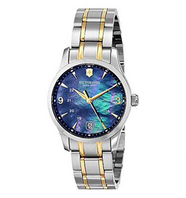 Victorinox Swiss Army – 249064 – Alliance Two-Tone, Blue MOP (Mother of Pearl), Bracelet