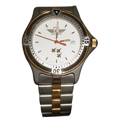 Victorinox Swiss Army – 34240 – SAF 9G-200 Two-Tone, Blue Dial, Ladies, Bracelet