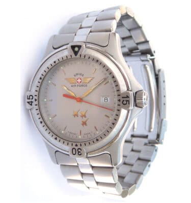 Victorinox Swiss Army – 9g-300-silver – SAF 9G-300, Silver Dial, Bracelet