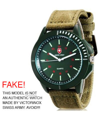 Victorinox Swiss Army – FAKE-01 – Counterfeit Model 1