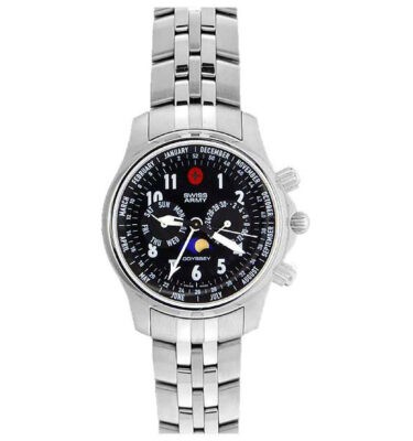 Victorinox Swiss Army – V.25349 – Odyssey Moon Phase Perpetual Calendar, Bracelet (Round Logo)