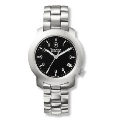 Victorinox Swiss Army – V.7003.201 – V7, Mid-Size, Black Dial – Bracelet