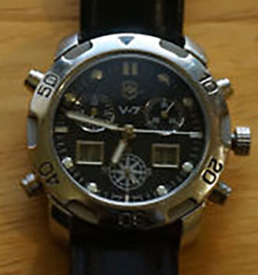 Victorinox Swiss Army – v7-28x – V7-28X Skipper Analog-Digital Chrono, Black