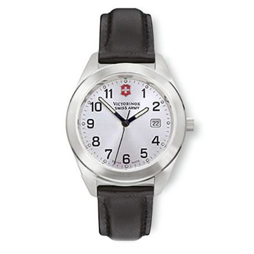 Victorinox Swiss Army - 241010.CB - Garrison Men's Watch, White Dial ...