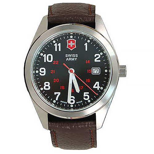 Victorinox Swiss Army - 241084 - Garrison, Mid-Size, Black Dial - Watch ...