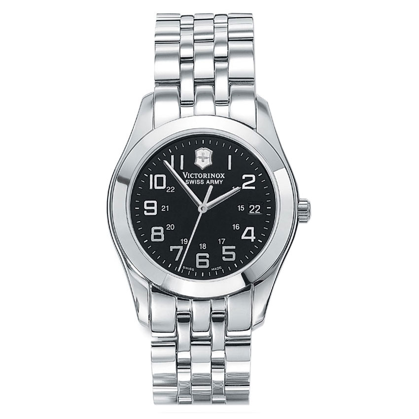 Victorinox Swiss Army - 24657 - Alliance, Black Dial, Bracelet - Watch ...